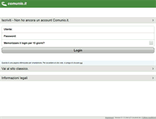 Tablet Screenshot of comunio.it