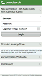 Mobile Screenshot of comduo.comunio.de