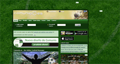 Desktop Screenshot of comunio.es